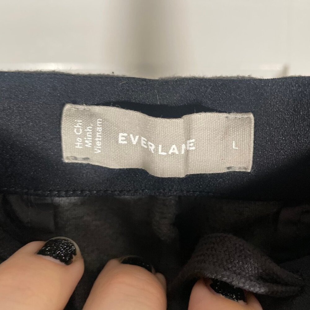 Everlane The Dream Pant In Heathered Charcoal Size Large - Picture 4 of 6